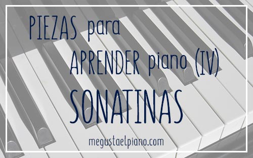 Repertorio para piano: Sonatinas