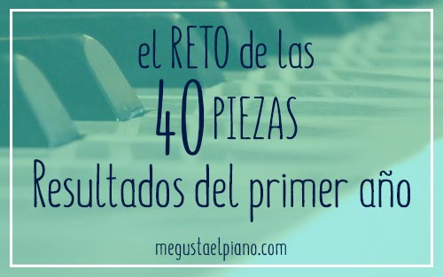 El reto de las 40 piezas, análisis del primer año.