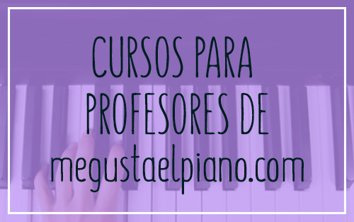 Cursos para profesores de megustaelpiano