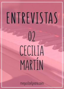 Entrevistas megustaelpiano Cecilia Martín